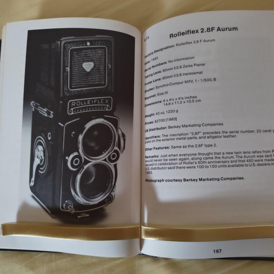 【希少本】ローライ　コレクターズ・ガイド Rollei cameras