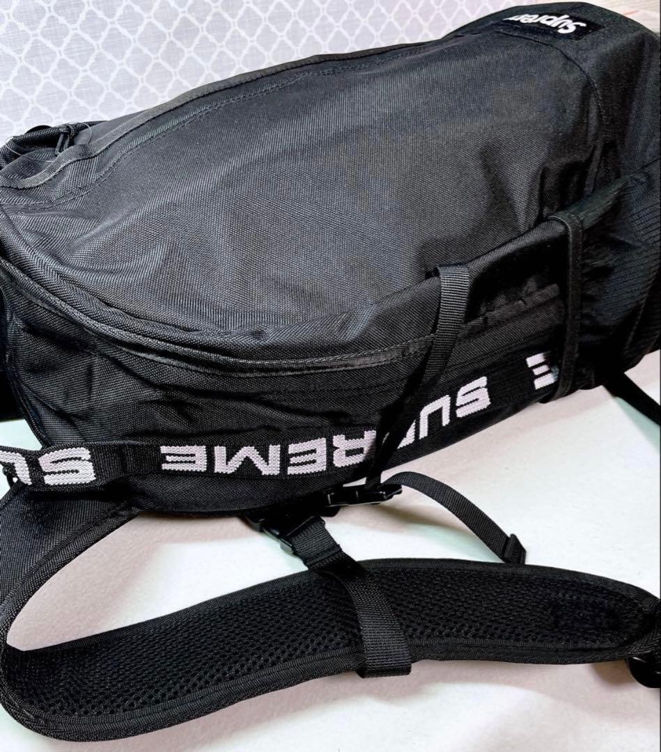 【新品✨️COOL】supreme シュプリーム バックパック リュック ブラック