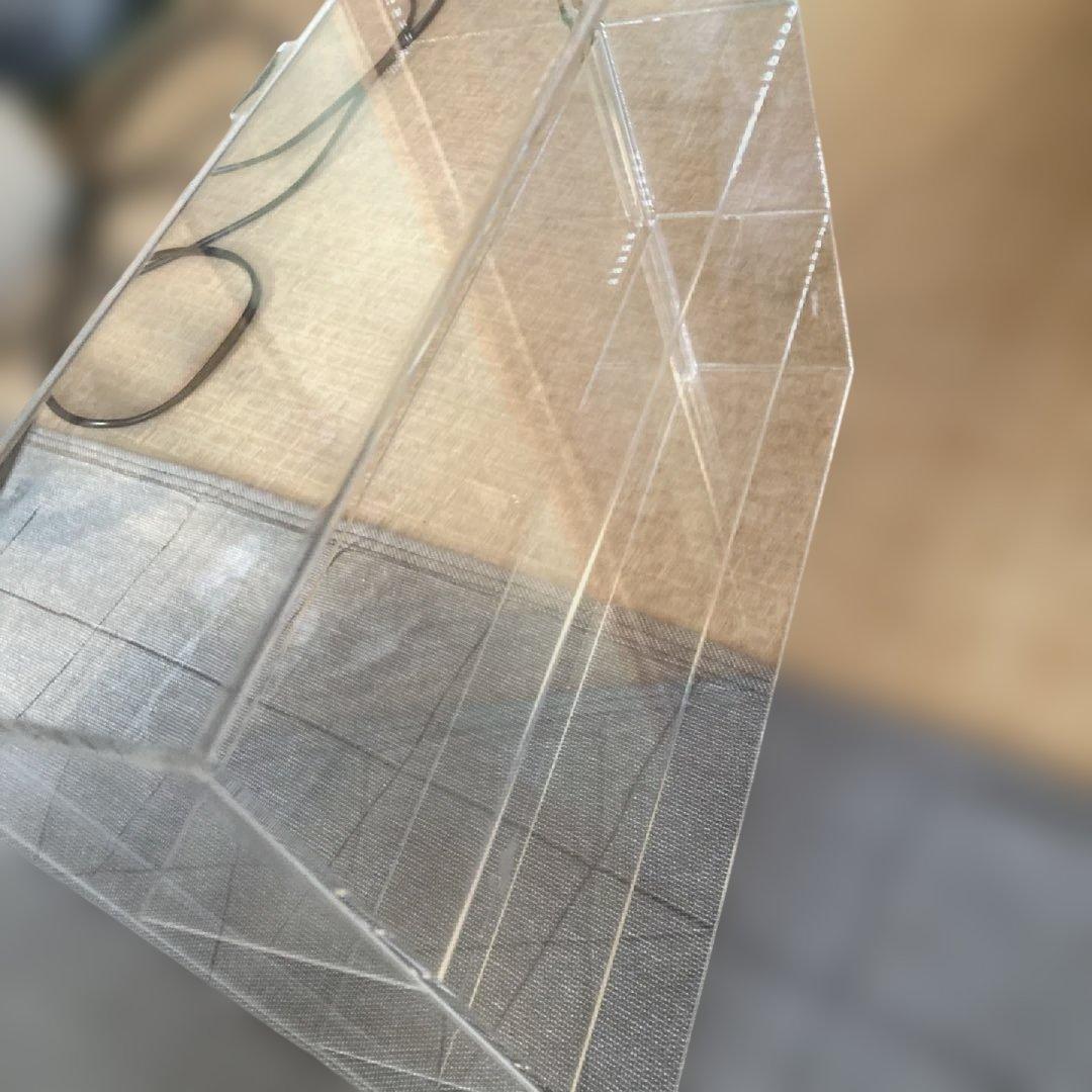 【新品】アクリルコレクションボックス 、スライド引き戸付き