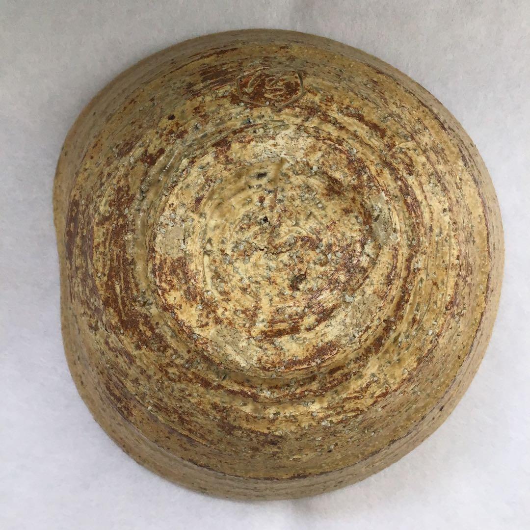 茶器　黄伊羅保茶盌　銘:花曇　清水六兵衛作　葆光斎書付　栞共箱紙箱　S255CW