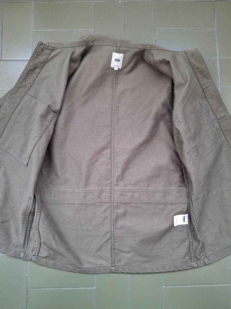 FOB FACTORY フレンチ モールスキン ジャケット サイズ2, M