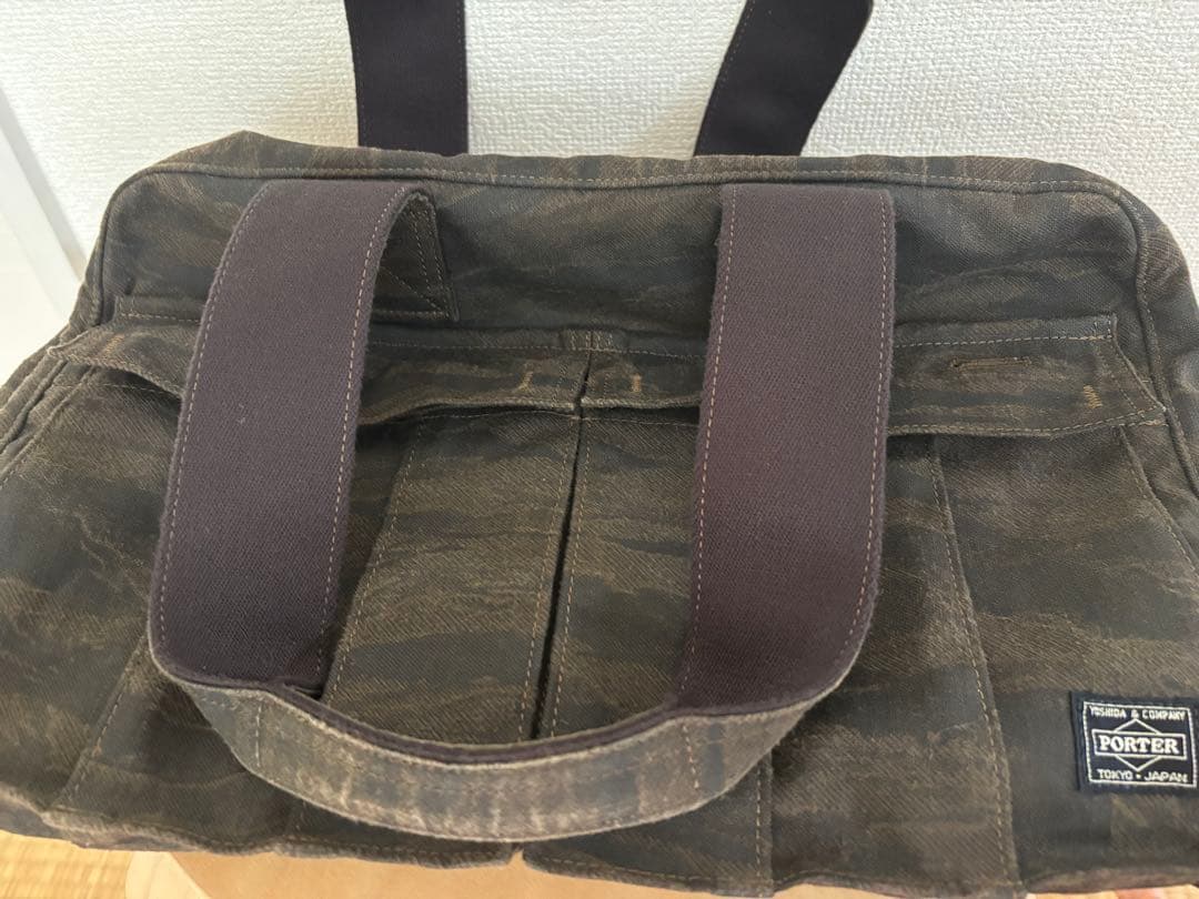 PORTER 吉田カバン ７０周年 迷彩ボストンバッグ