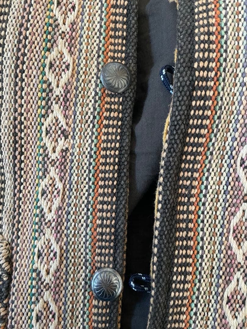 unknown ヴィンテージラグジャケット　60s ポロカントリー　ネイティブ柄