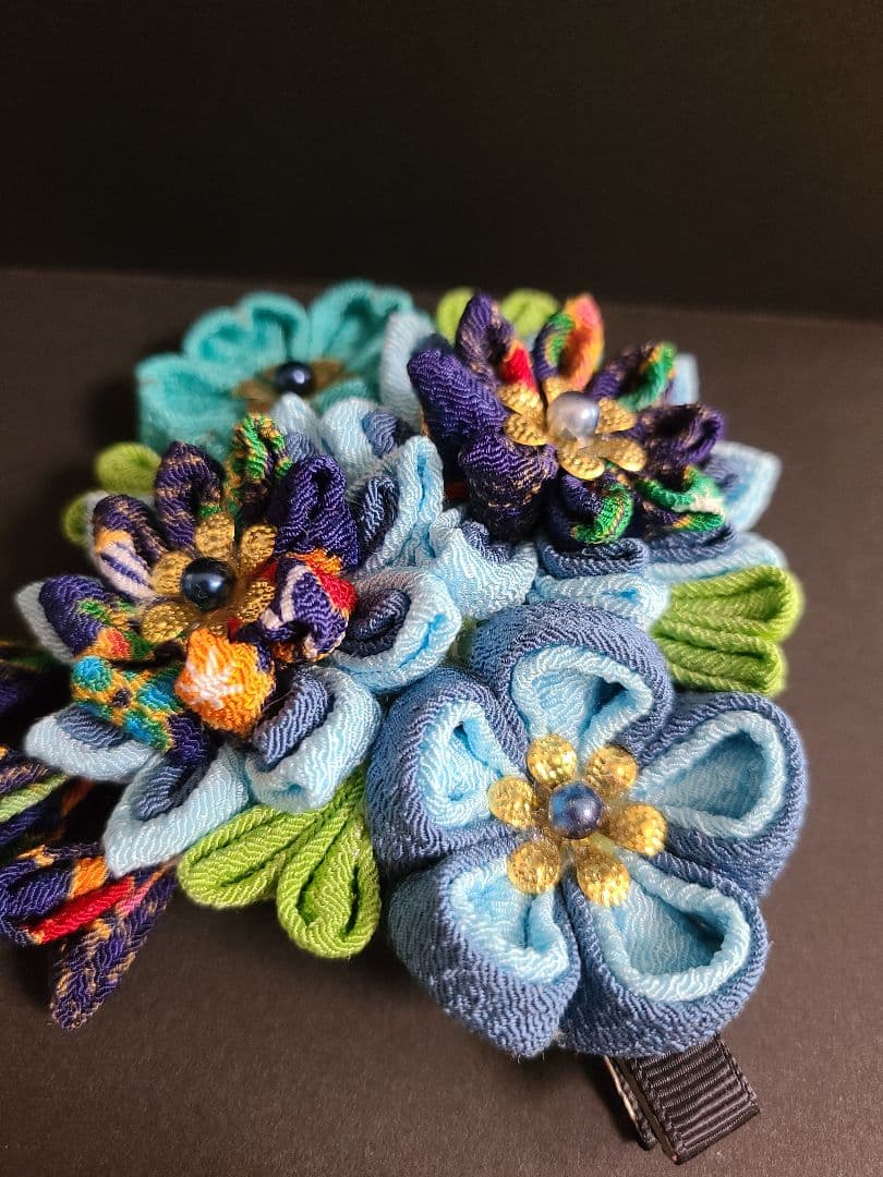 ハンドメイド　成人式　七五三　結婚式　卒業式　入学式　日本髪　髪飾り  髪留め