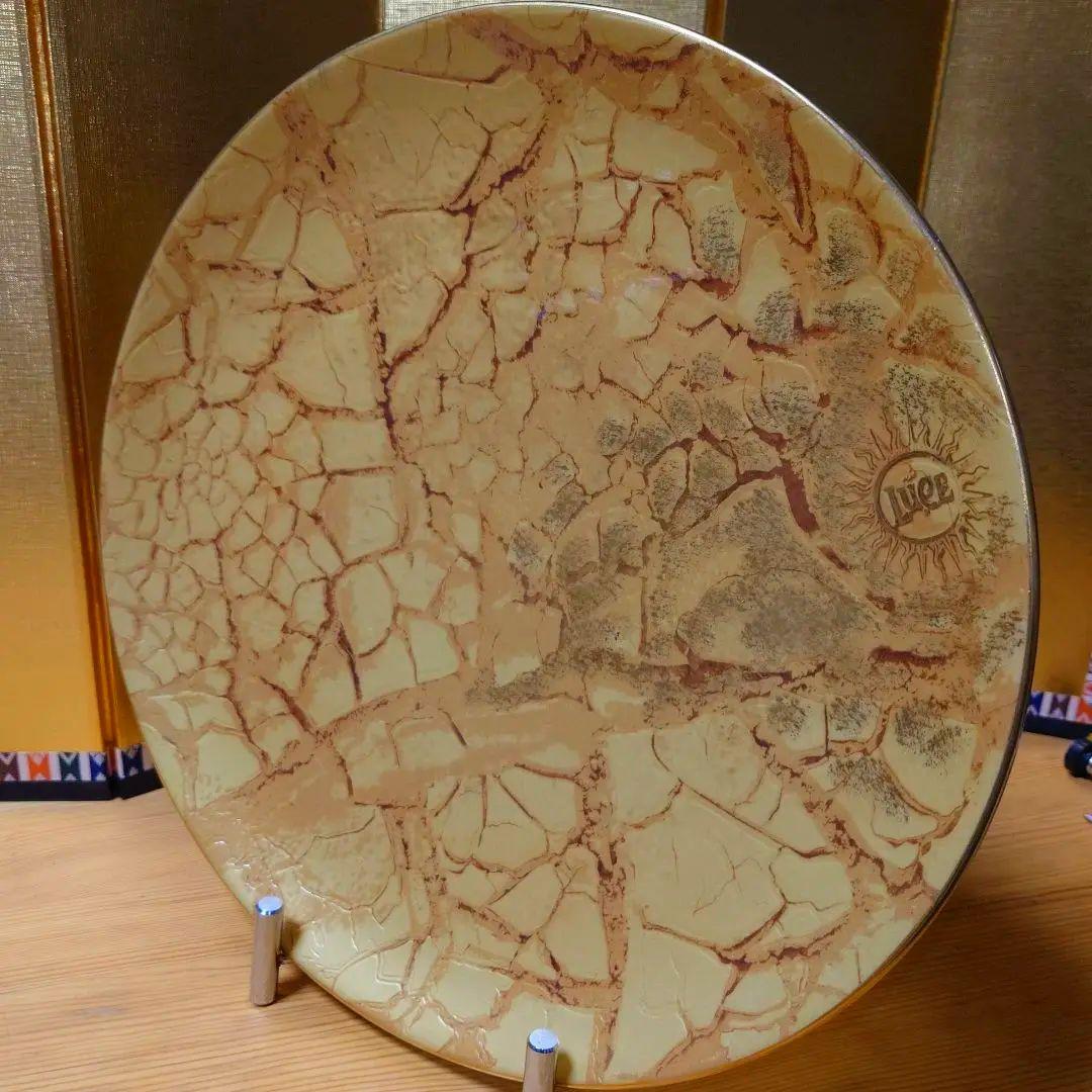 群青　リチャード ジノリ✕ルーチェ コラボ ゴールドプレート　2枚セット