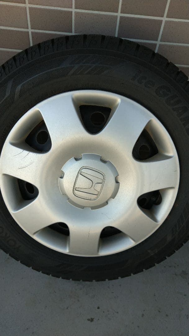 Honda純正ホイール スタッドレスタイヤ4本セット2022年175/70R14