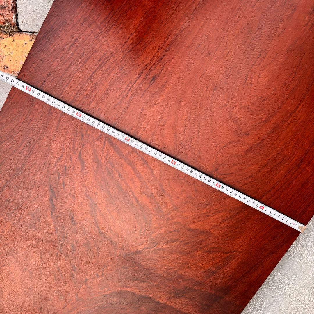 アンティーク 無垢材 一枚板センターテーブル 硬質で重厚な一枚板　ローテーブル