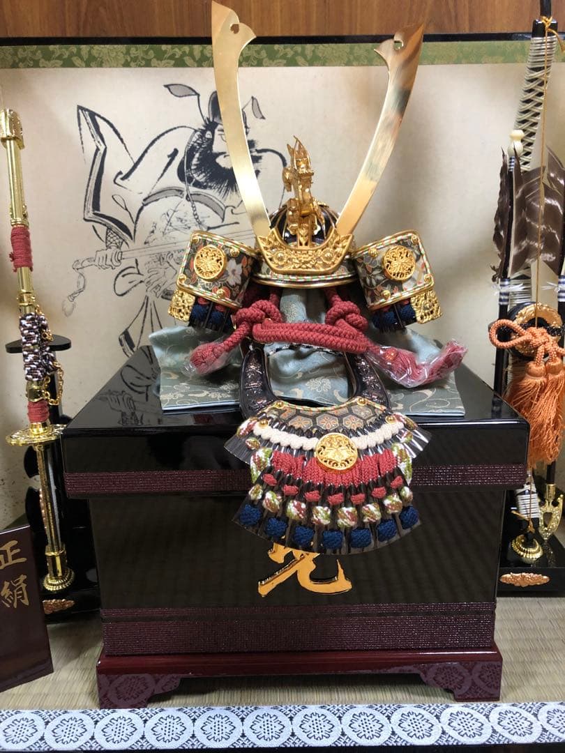 五月人形　兜　端午の節句 五月人形 兜　内閣総理大臣賞