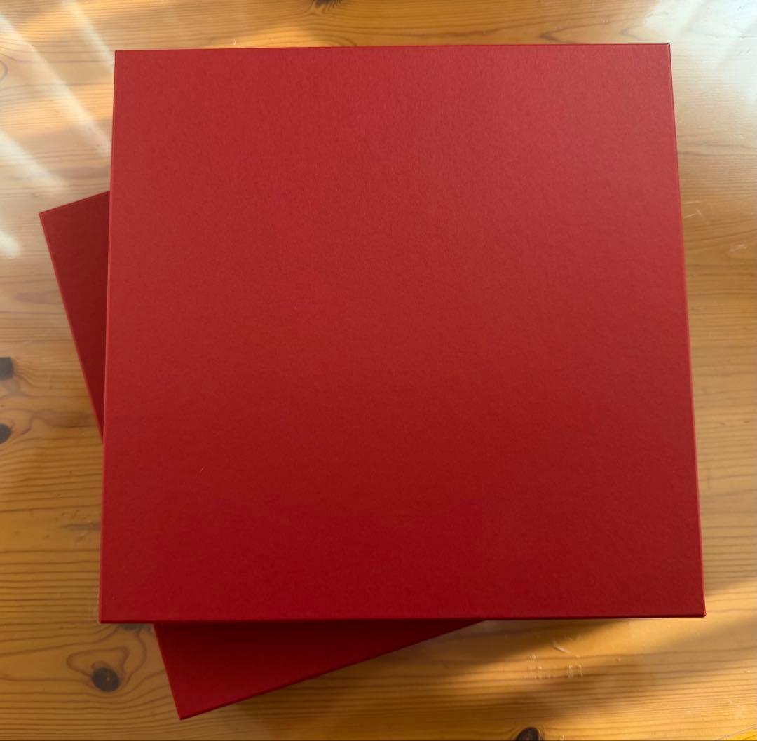 YOSHIHIKO FUJII 漆白金箔ガラスプレート2枚組