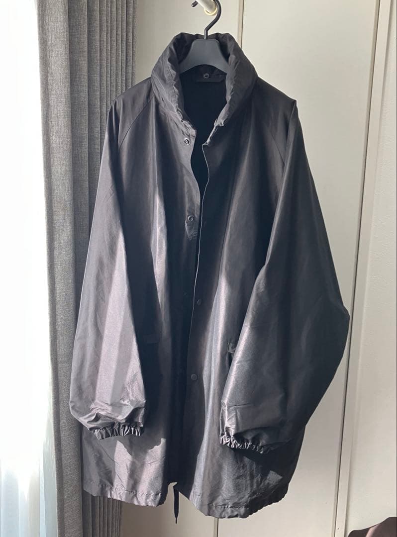 COMOLI コモリ 23AW コットンシルク フーデッドコート size3