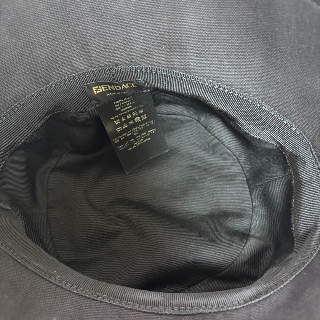 値下げ★FENDACEブラック バケットハット