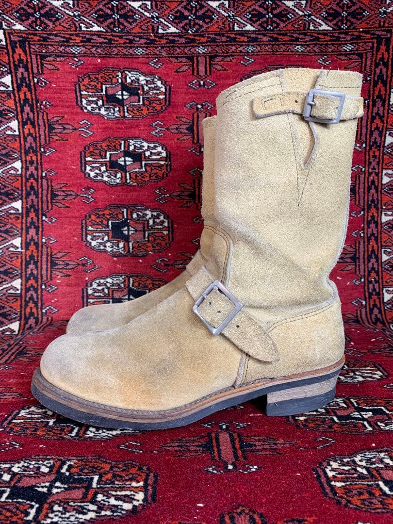 早い者勝ち❗️PT91❗️レッドウィング 8268 エンジニアブーツ ラフアウト