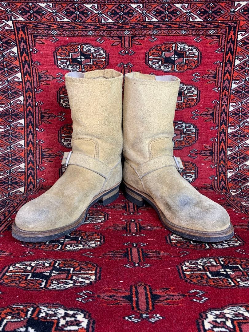 早い者勝ち❗️PT91❗️レッドウィング 8268 エンジニアブーツ ラフアウト