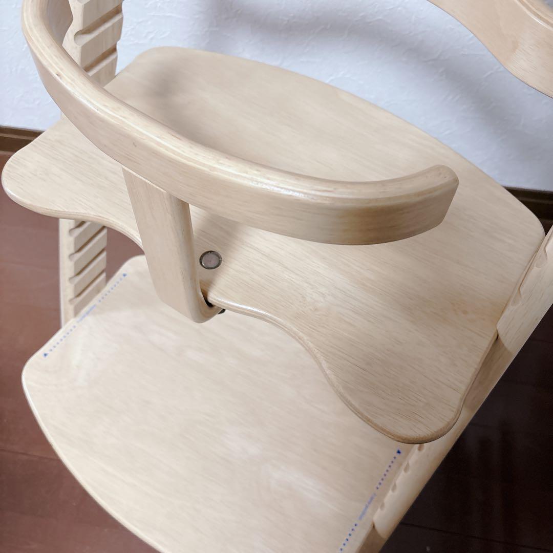 【極美品】大和屋 すくすくチェアプラス テーブル＆ガード付