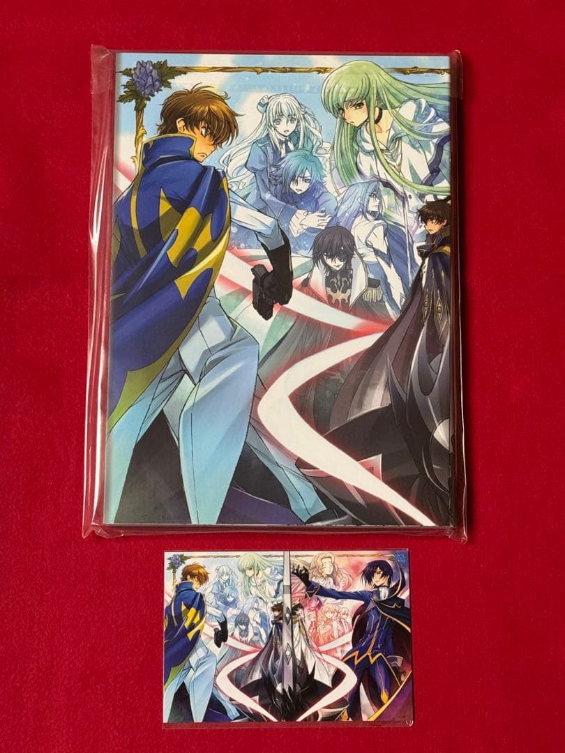 【新品】コードギアス 反逆のルルーシュ 木村貴宏 イラスト集 ポストカード 特典