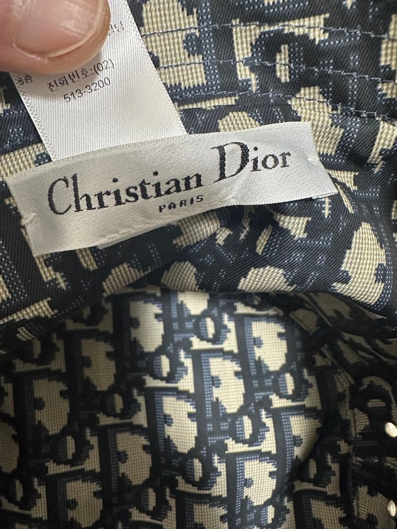 Christian Dior エレファント柄 バケットハット