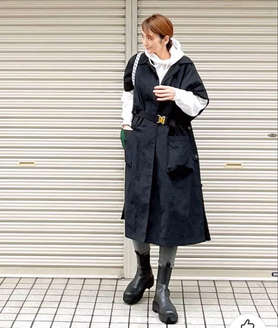 週末セール！MAISON SPECIAL サイドスリットオーバーケープコート