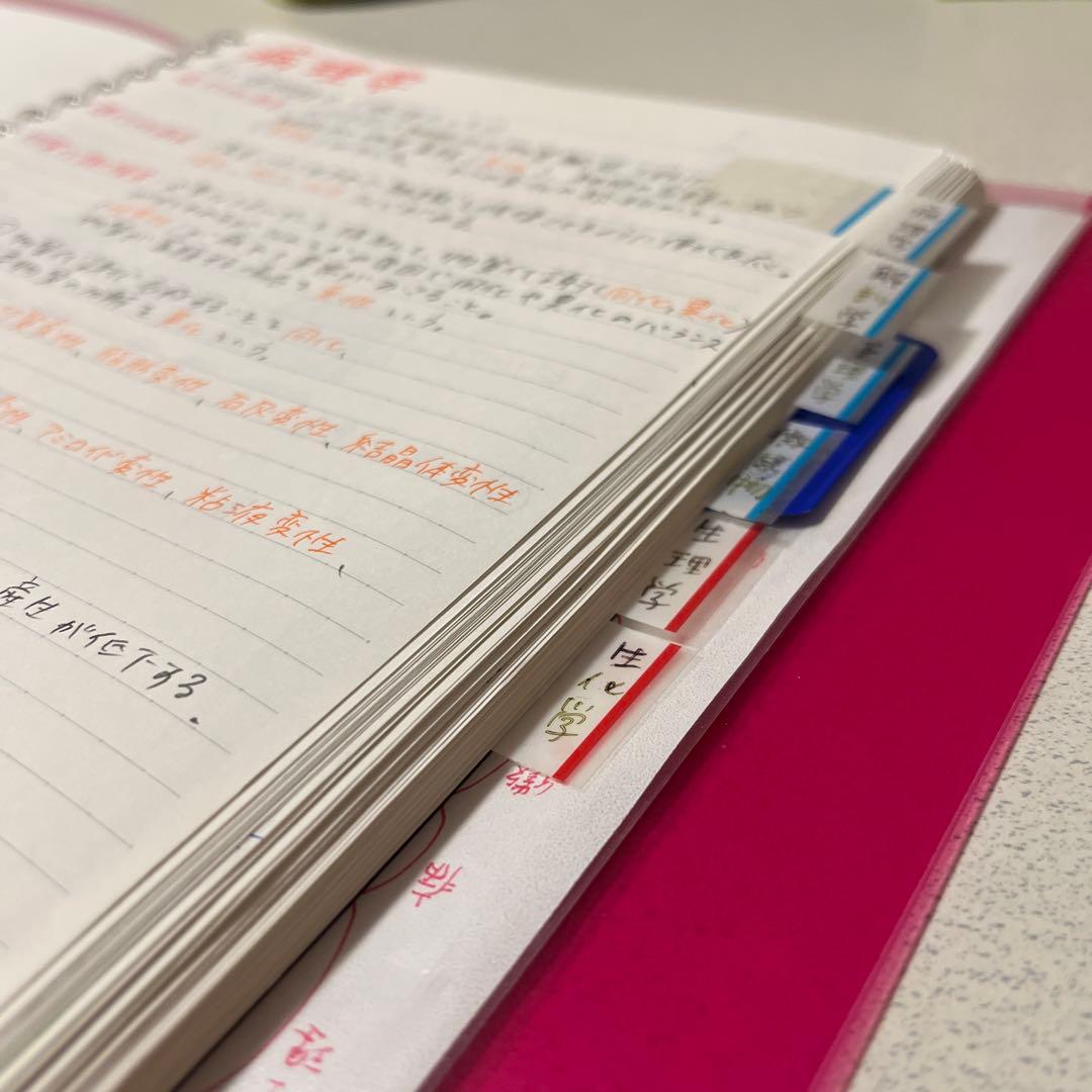 【全国1桁・首席ノート】歯科衛生士国試 基礎6科目セット（計140ページ）