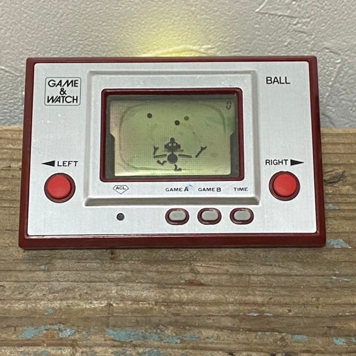 任天堂 ゲームウォッチ　ボール　ball ゲームウオッチ　1980年　当時物