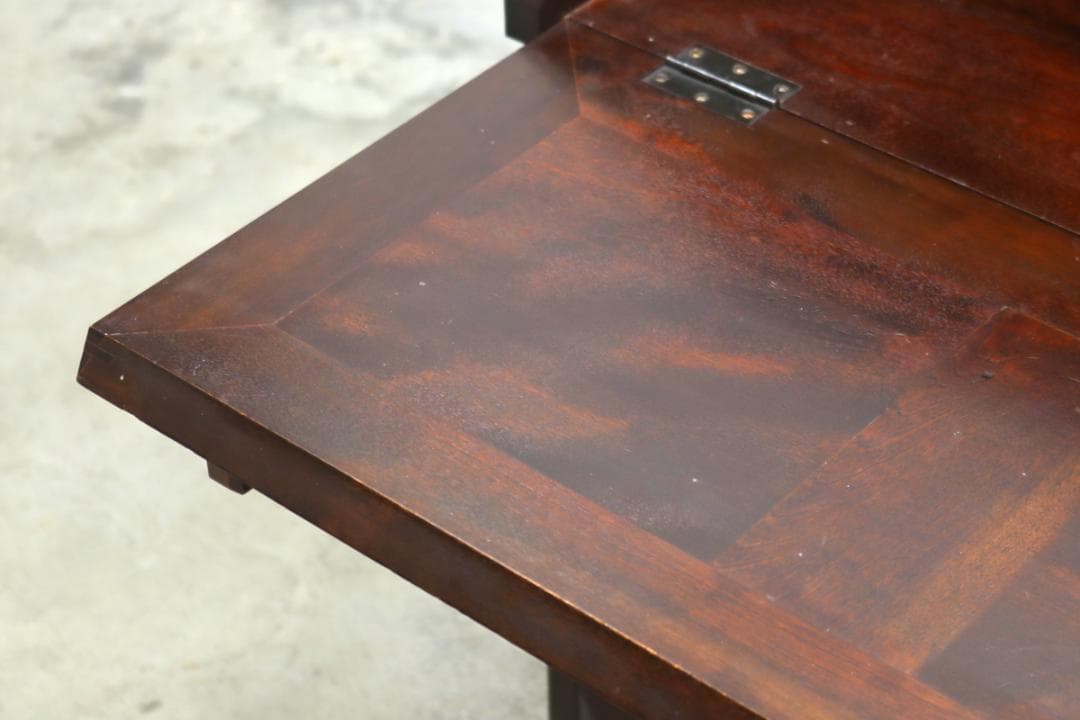 松本民芸家具 ライティングビューロー ミズメザクラ無垢材 デスク キャビネット