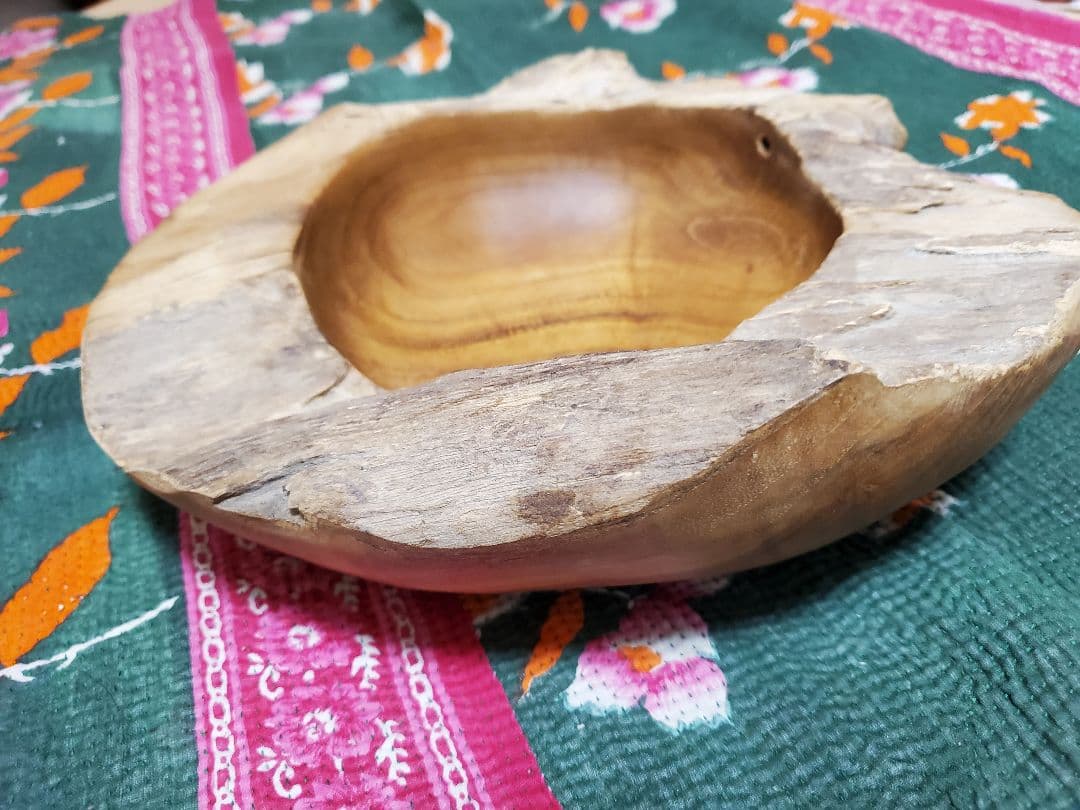 ウッドトレイ&オルネドフォイユの木彫りのパタボード