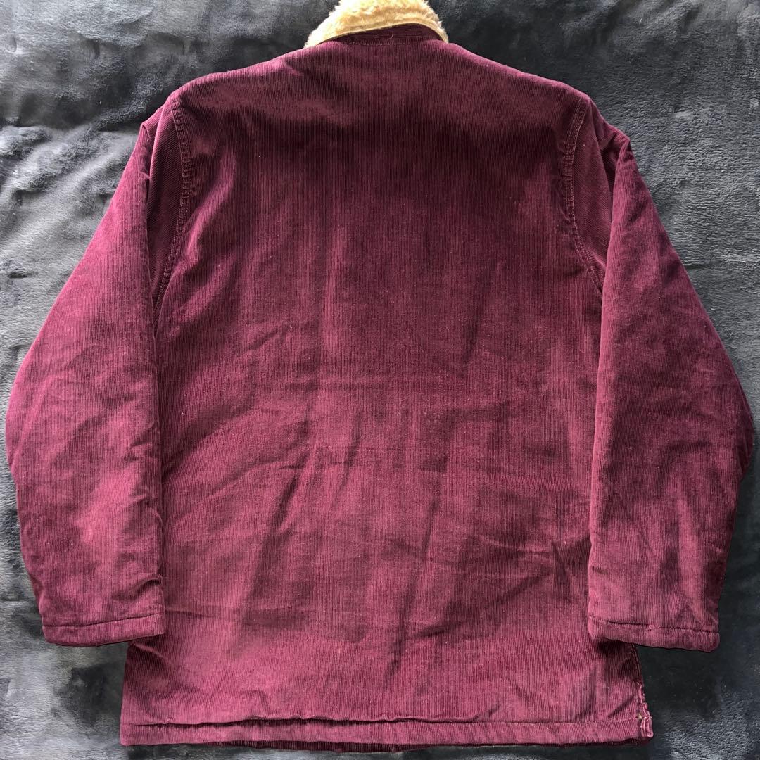 最終値下げ。GEM SPORTS WEAR コーデュロイ×ボアランチジャケット