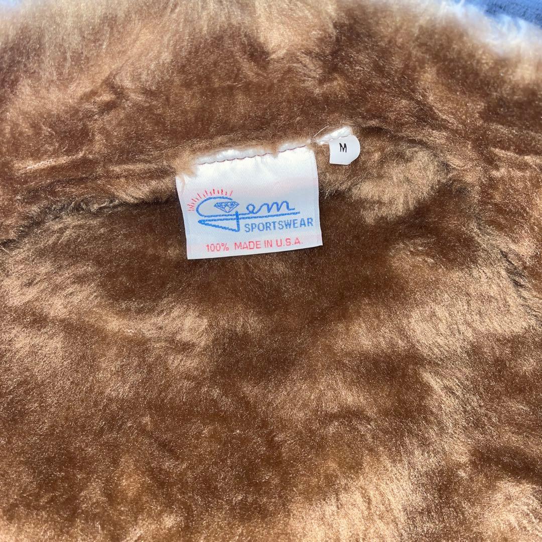 最終値下げ。GEM SPORTS WEAR コーデュロイ×ボアランチジャケット