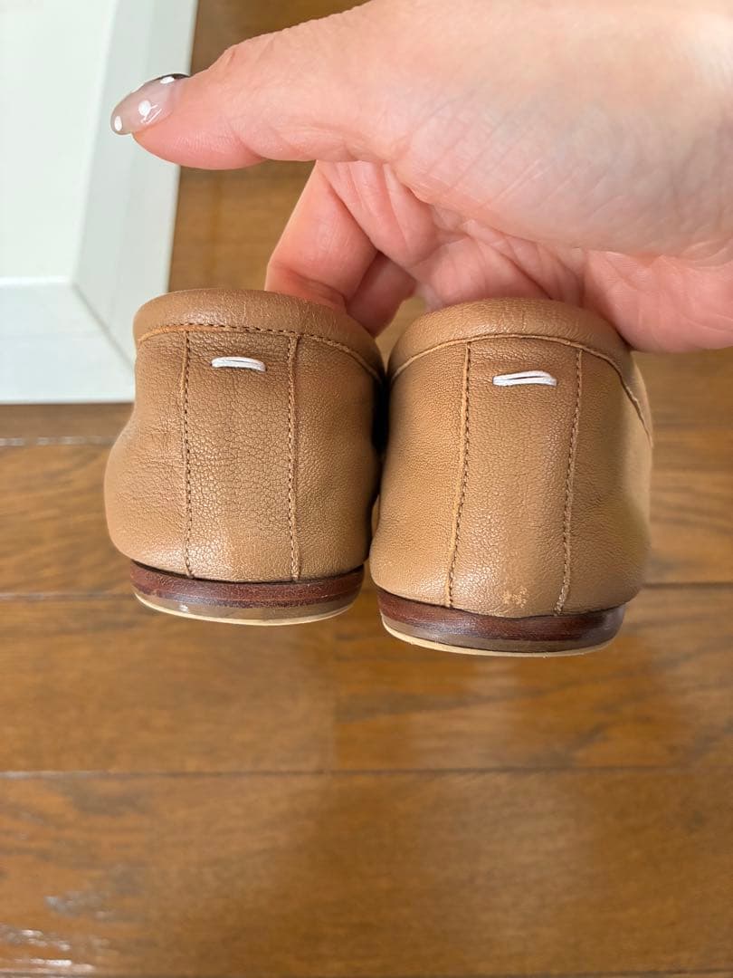 Maison Margiela ベージュ バレエシューズ