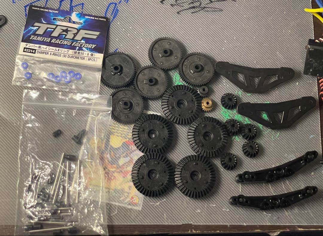 値下げありドリフトラジコンTT01MRCコンバ付き2駆 おまけ付き