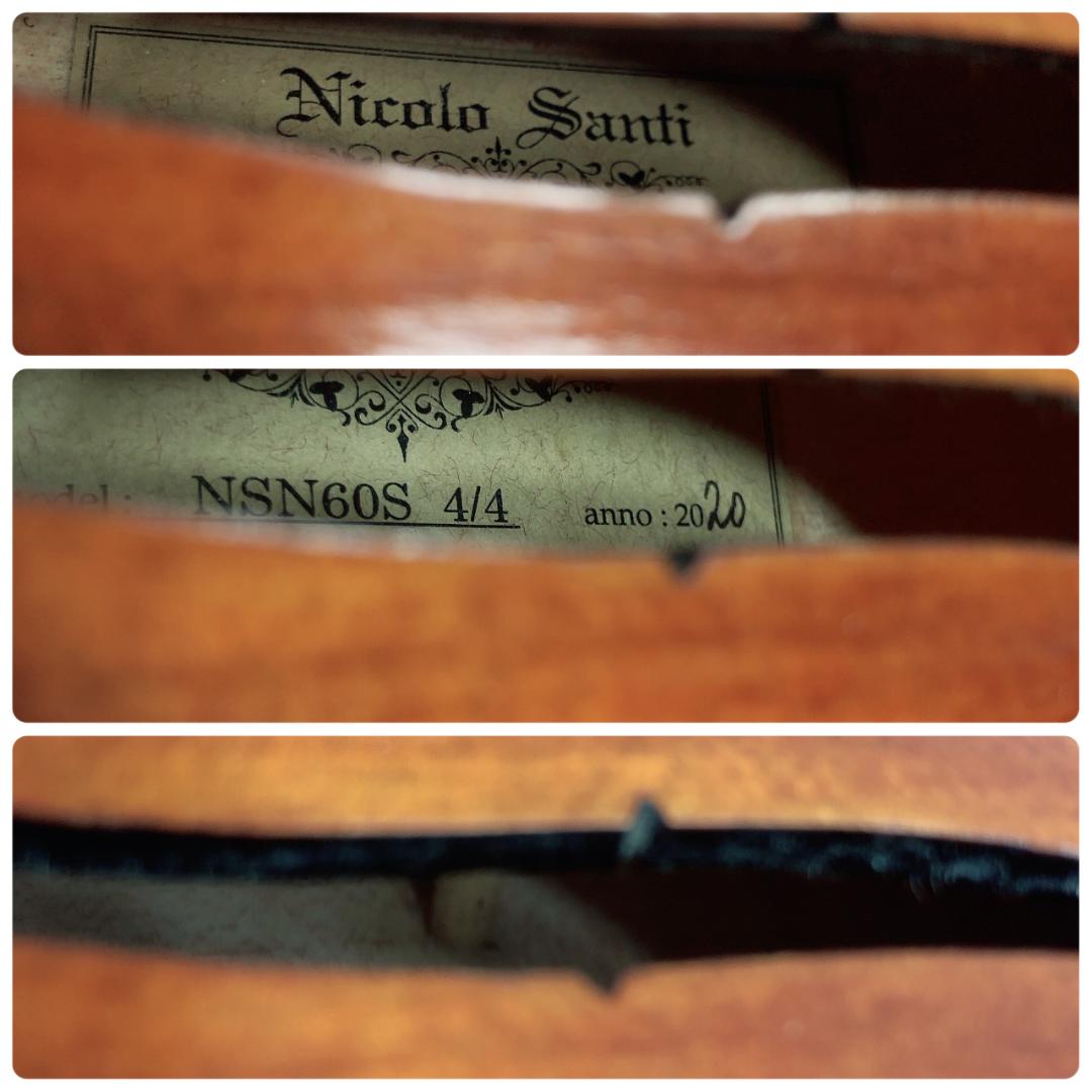 Nicolo Santi NSN60S 4/4 バイオリン 2020年