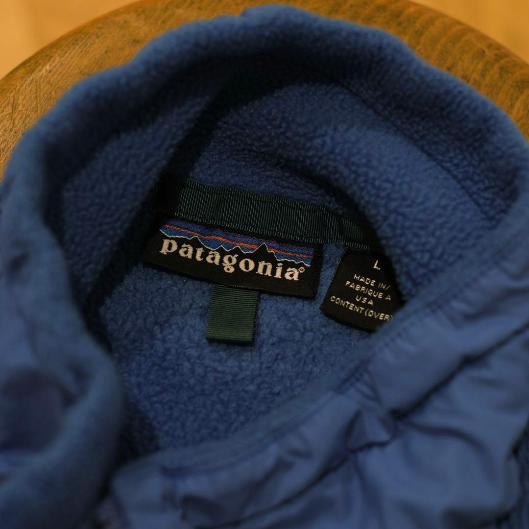 レア Patagonia 90s シンチラフリースベスト USA製 Lサイズ