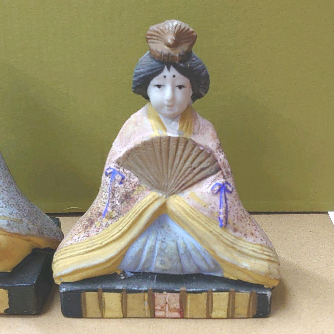 送料無料☆骨董品 お雛様親王飾り 希少品 1点限り