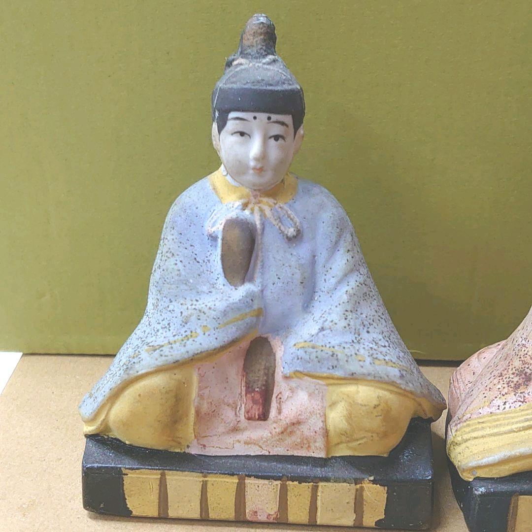 送料無料☆骨董品 お雛様親王飾り 希少品 1点限り