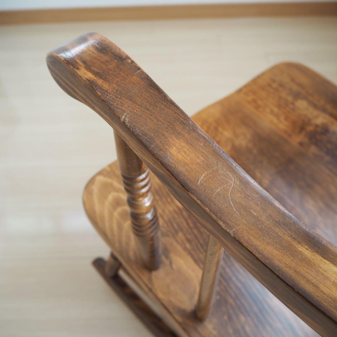 ロッキングチェア ヒダダイネット 飛騨家具 ウィンザーチェア レトロ 木製 椅子