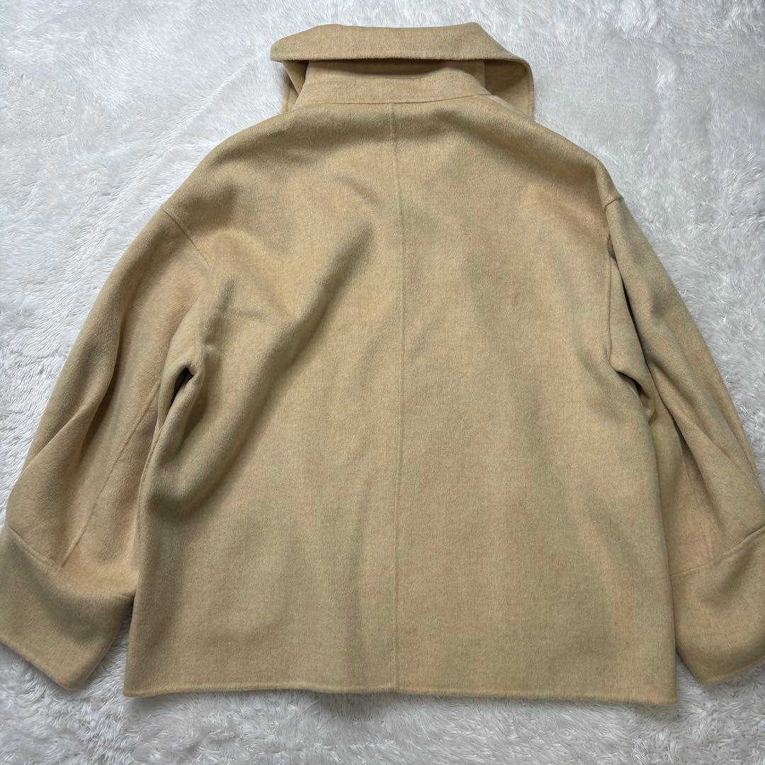 【新品未使用】Adam et Rope 24AW パフスリーブリバーコート