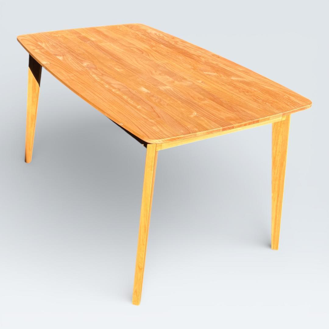 モモナチュラル ダイニングテーブル 135cm 天然木【送料込】