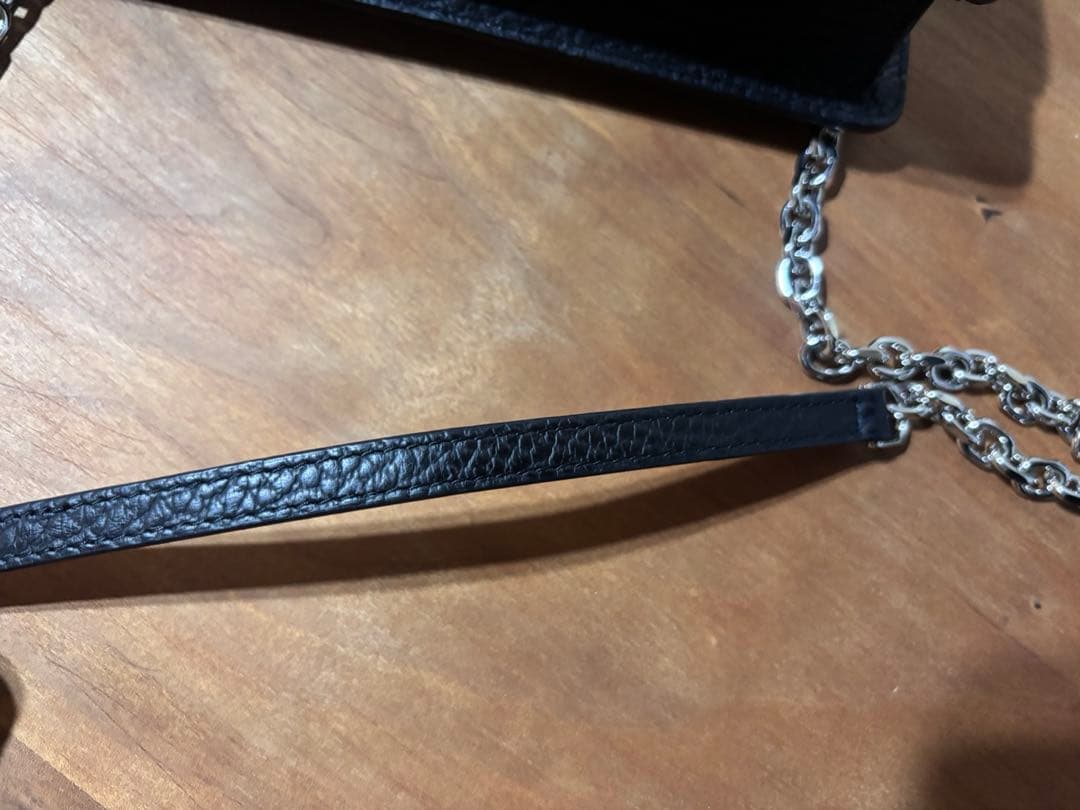 【美品】メゾンマルジェラ チェーンウォレット