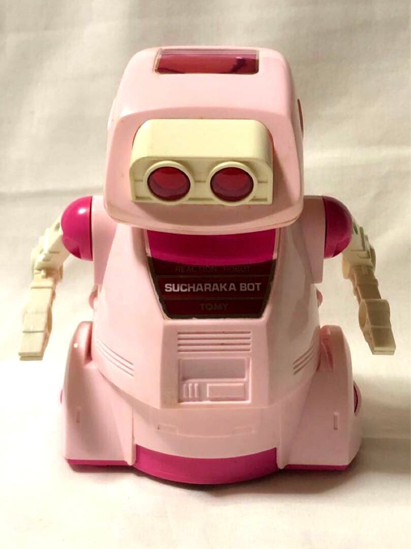 昭和レトロ　トミー　スチャラカボット　リアクションロボット　ピンク　希少