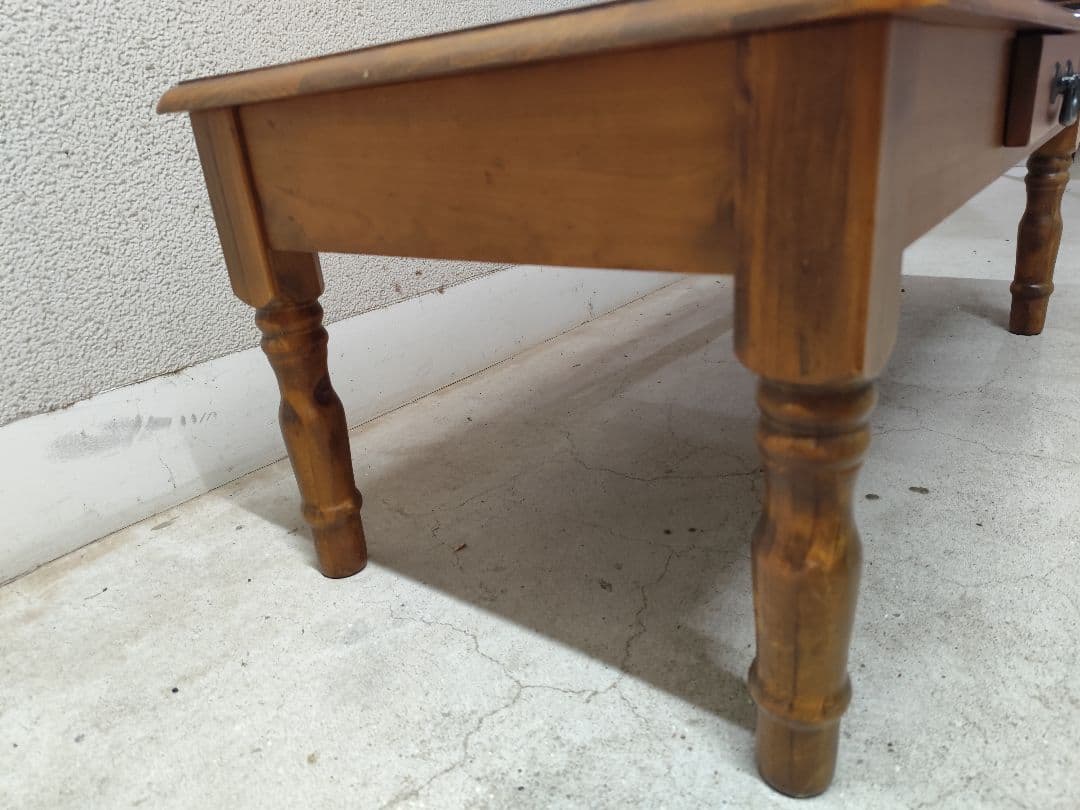 B-COMPANY　テーブル 縦49　横99　高さ40　アンティーク