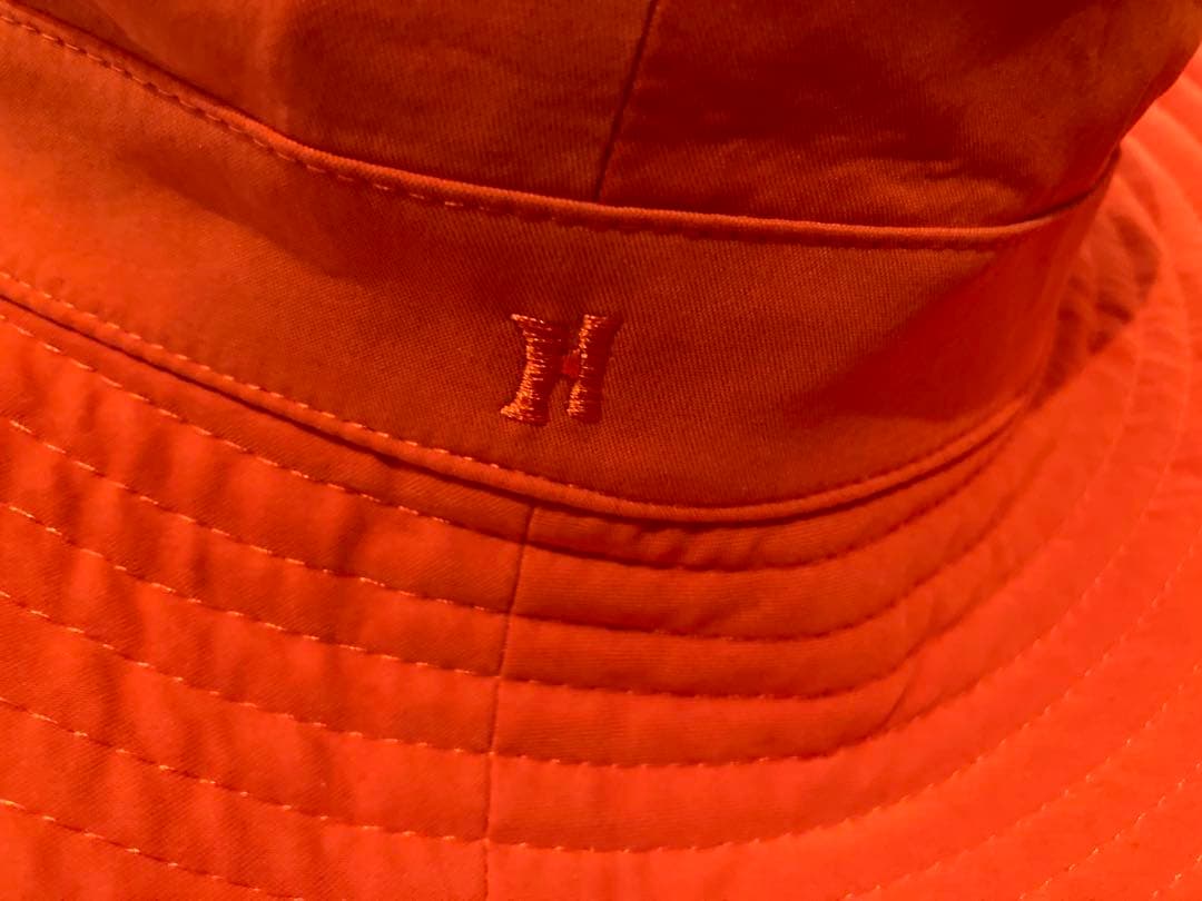 未使用 エルメス　H刺繍　ハット　58