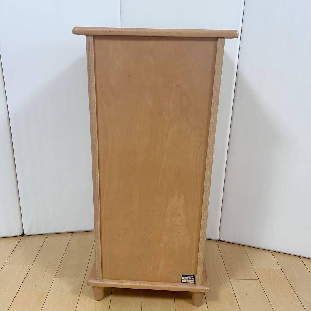 モダンチェスト　7段　ミッドセンチュリー　サイドボード　スリムチェスト　丸脚