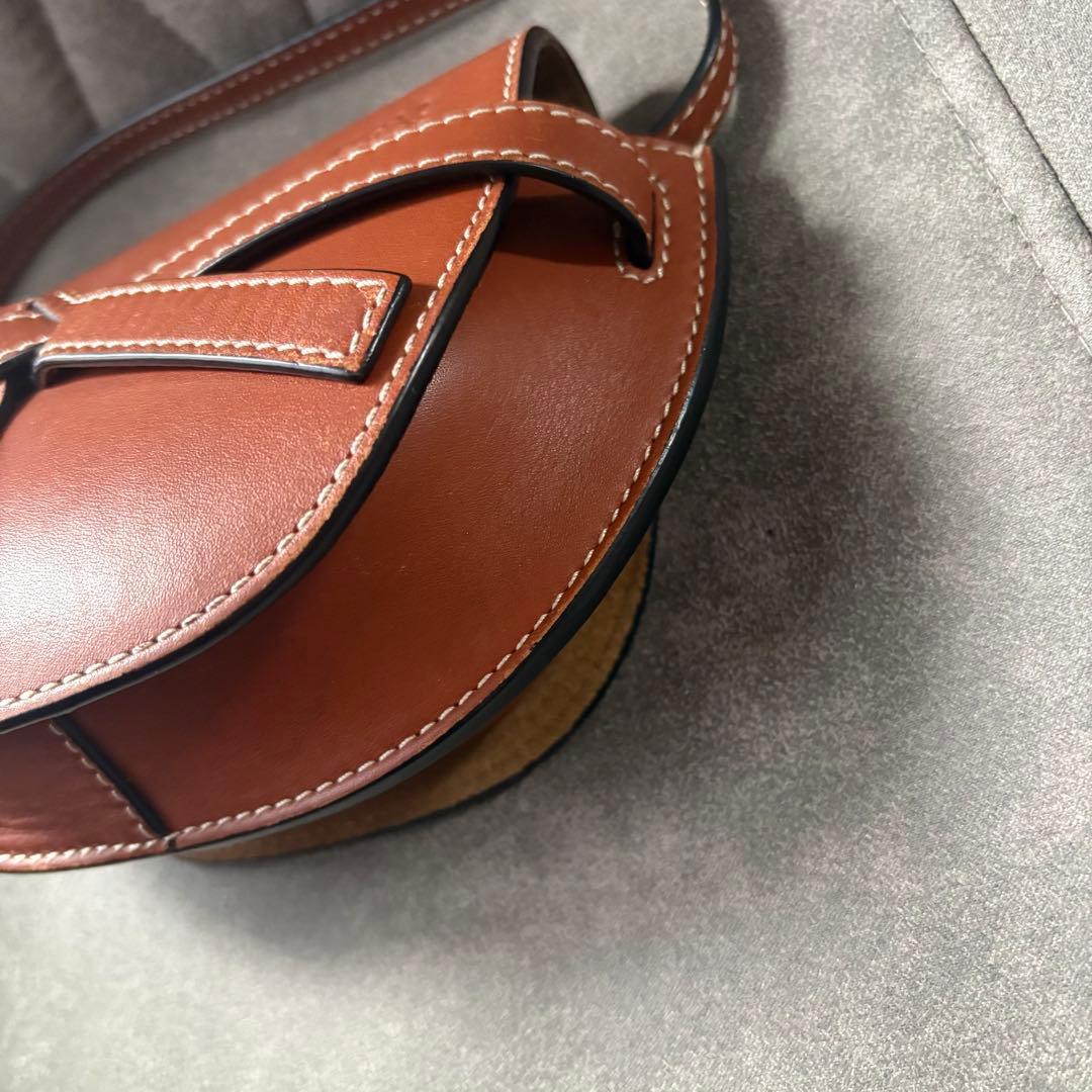 LOEWEロエベ ゲート バッグ ミニ ショルダー カーフスキン