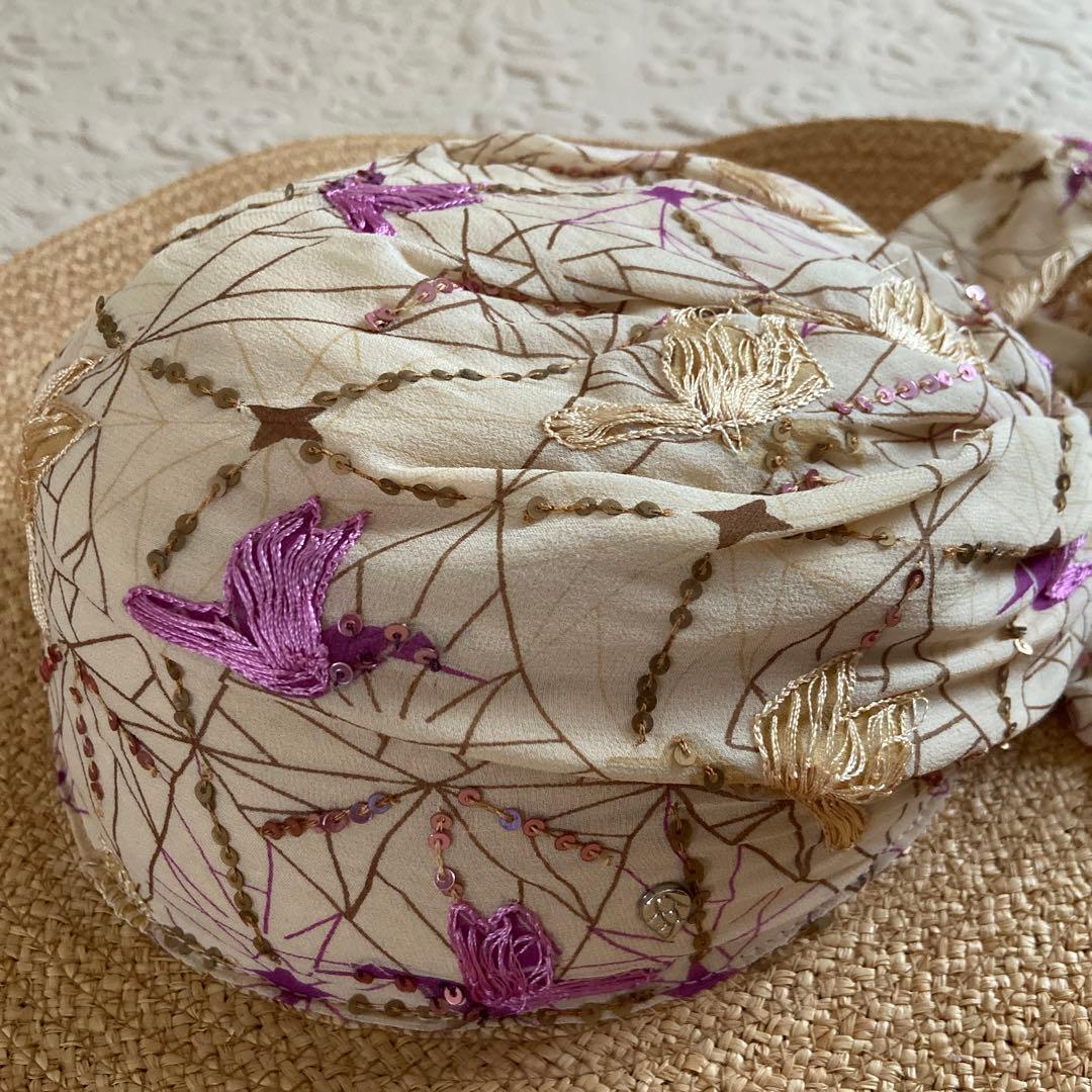 HELEN KAMINSKI ラフィア　麦わら帽子　タグつき