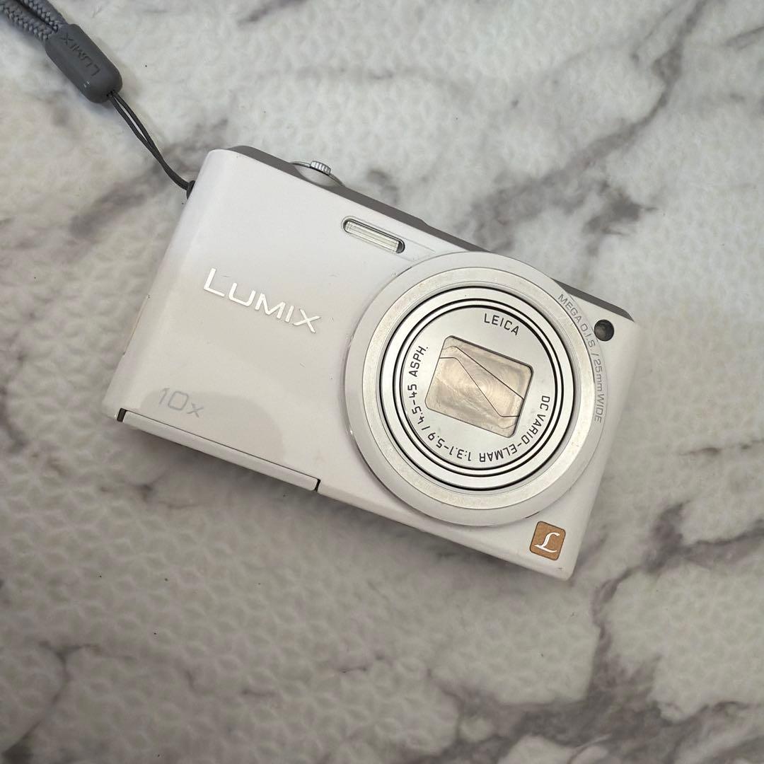 ひ*7様 Panasonic LUMIX DMC-SZ3 ホワイトコンパクトデジ