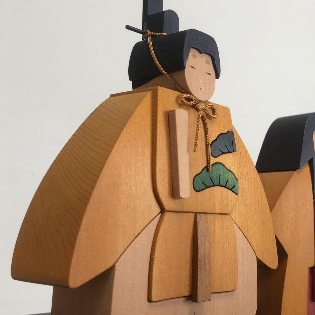 ひな人形　親王飾り　作家　ひな道具　ぼんぼり