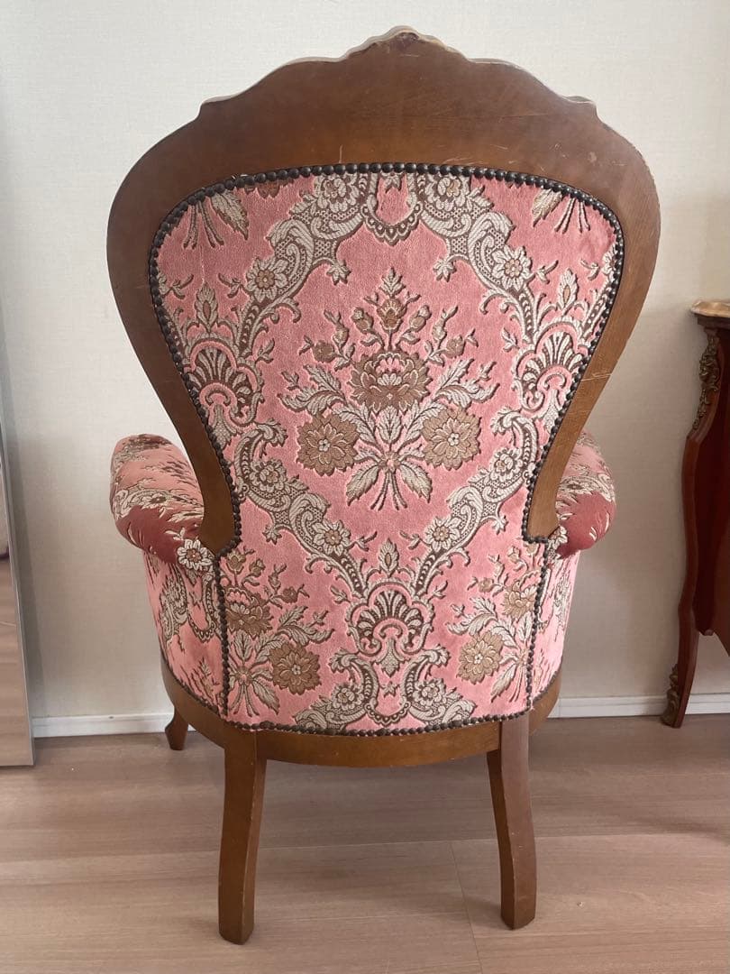 布張り 1人掛けソファ