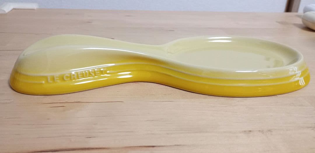 【匿名配送】ル・クルーゼスプーンレスト＊イエロー