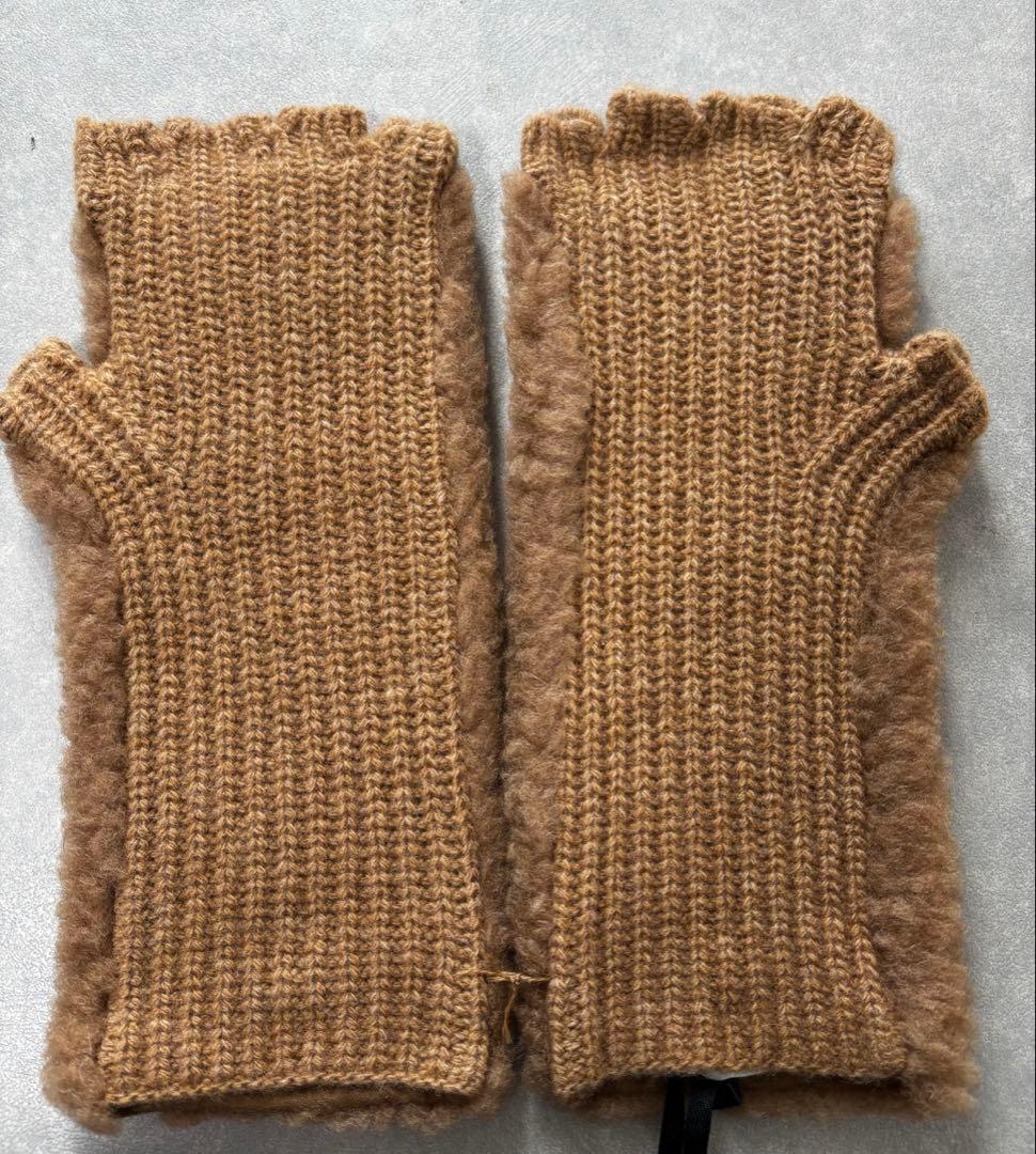 MAXMARA マックスマーラ 手袋 アームカバー Teddy テディ