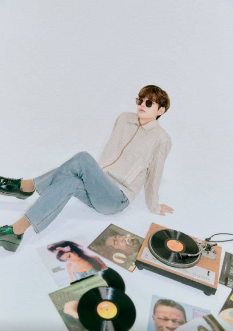 PRADA グリーン レザーシューズ BTS 着用 ジン テテ　JIN