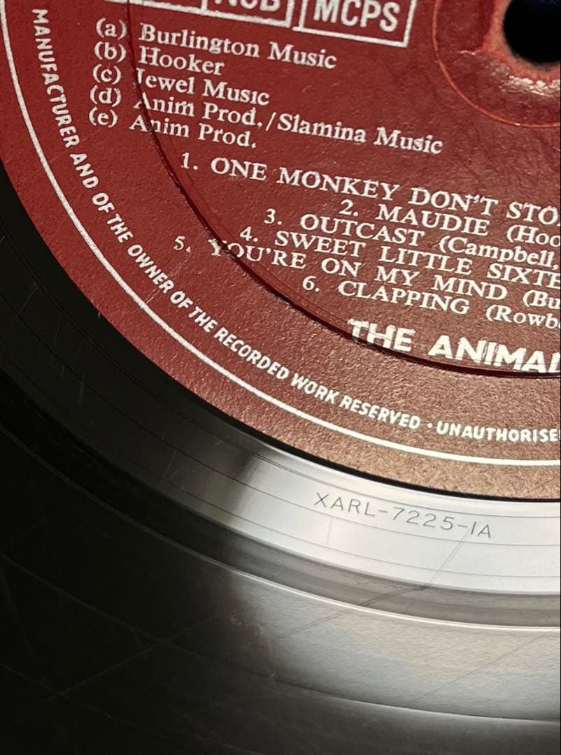 専用2/1 UKOrg アニマルズ 2nd+3rd Mono